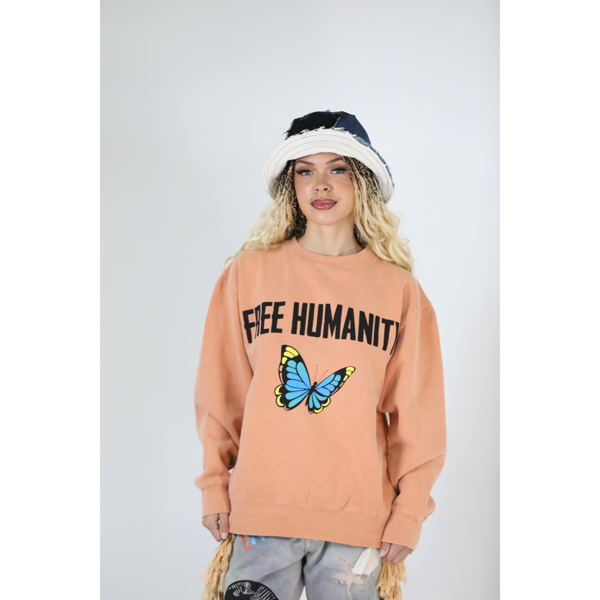 Free Humanity Crew Sweater